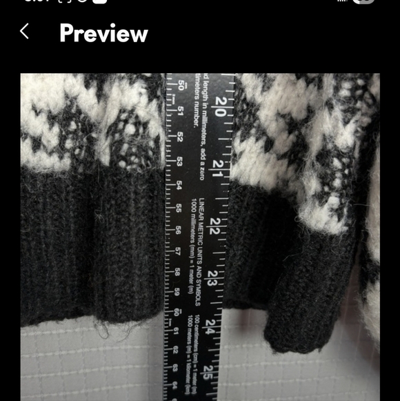 Torrid Black and White Checkered Cardigan - Picture 4 of 7